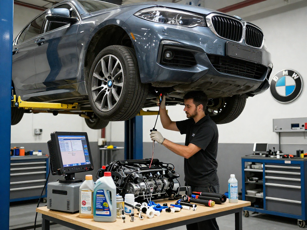Professionelle BMW Werkstatt in Hannover bei Motorinspektion